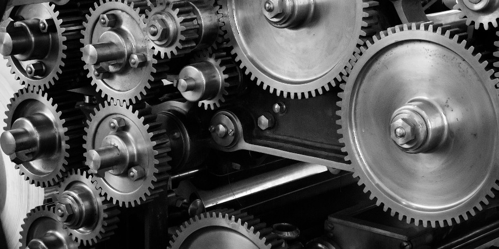 Train of gears